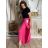 Kalhoty letní dámské RAMONA (M/L/XL ONE SIZE) ITALSKÁ MÓDA IM425338