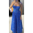 Šaty dlouhé letní na ramínka dámské (S/M/L ONE SIZE) ITALSKÁ MÓDA IMPBB25B23868