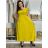 Šaty dlhé letné krátky rukáv dámske (S/M/L ONE SIZE) TALIANSKA MÓDA IM425MARIA-M