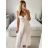 Šaty dlhé letné na ramienka dámske (S/M/L ONE SIZE) TALIANSKA MÓDA IMPBB24C33330