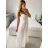 Šaty dlhé letné na ramienka dámske (S/M/L ONE SIZE) TALIANSKA MÓDA IMPBB24C33330