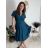 Šaty letní krátký rukáv icecool dámské (S/M/L ONE SIZE) ITALSKÁ MÓDA IMM23M5471