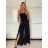 Overal dlhý elegantný carmen na ramienka dámsky (XS/S/M ONE SIZE) TALIANSKA MÓDA IMWHP25956/DUR ružová staroružová XS/S/M