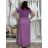Šaty dlouhé letní žebrované krátký rukáv dámské Maria-M (XS/S/M/L ONE SIZE) ITALSKÁ MÓDA IMSM25128/DUR -   světle zelená -   S/M/L