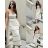 Šaty dlouhé elegantní na ramínka dámské (S/M ONE SIZE) ITALSKÁ MÓDA IMM24M5120/DU -   béžová -   S/M