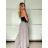 Kalhoty elegantní s páskem dámské (S/M/L ONE SIZE) ITALSKÁ MÓDA IMPLI2517303