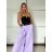 Kalhoty elegantní s páskem dámské (S/M/L ONE SIZE) ITALSKÁ MÓDA IMPLI2517303