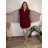 Cardigan dlhý rukáv dámsky nadrozmer FINA (46/48/50 ONE SIZE) TALIANSKA MÓDA IMSM24ROMA