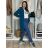 Cardigan pletený teplý dlouhý rukáv dámský (S/M/L ONE SIZE) ITALSKÁ MÓDA IMD221886/DR šedá M/L
