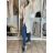 Cardigan pletený teplý dlouhý rukáv dámský (S/M/L ONE SIZE) ITALSKÁ MÓDA IMD221886/DR šedá M/L