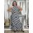 Šaty dlouhé letní bez rukávů dámské BENNY (S/M/L ONE SIZE) ITALSKÁ MÓDA IMM25M29421/DU S/M/L bílá