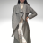 Kabát flaušový dlouhý dámský (S/M/L ONE SIZE ) ITALSKá MODA IMC17324/DUR S/M/L béžová