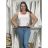 Tílko letní dámské (S/M/L ONE SIZE) ITALSKá MóDA IMM251111