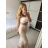 Sukně dlouhá dámská (XS/S/M ONE SIZE) ITALSKÁ MÓDA IMM25M34549/DR Černá XS/S/M