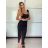 Šaty dlouhé letní elegantní na ramínka dámské GIO (XS/S/M ONE SIZE) ITALSKÁ MÓDA IMWCH251339