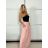 Sukně maxi dlouhá dámská (S/M ONE SIZE) ITALSKÁ MÓDA IMD23202