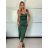 Šaty dlouhé letní elegantní na ramínka dámské GIO (XS/S/M ONE SIZE) ITALSKÁ MÓDA IMWCH251339/DUR -   oranžová -   S/M