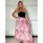 Sukně dlouhá šifonová dámská (XS/S/M ONE SIZE) ITALSKÁ MÓDA IMWCH251325/DU -   fialová -   S/M
