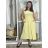 Šaty dlouhé volnočasové letní bez rukávu dámské (S/M/L ONE SIZE) ITALSKÁ MÓDA IMWBR252310/DUR S/M/L žlutá