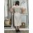 Šaty dlouhé letní oversize krátký rukáv dámské (S/M/L ONE SIZE) ITALSKÁ MÓDA IMWAD251395/DU S/M/L hnědá