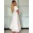 Šaty dlouhé elegantní letní krátký rukáv dámské SIREINA (S/M/L ONE SIZE) ITALSKÁ MÓDA IMPOC256565/DUR S/M/L béžová