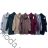Šaty pletené svetr prodloužený oversize s rolákem dámské (S/M/L ONE SIZE) ITALSKÁ MÓDA IMD211186