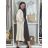 Cardigan pletený dlouhý rukáv dámský ANDY (XS/S/M/L/XL ONE SIZE) ITALSKÁ MÓDA IMD22899/DUR S/M/L tmavě hnědá