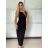 Šaty dlhé elegantné letné bez rukávov dámske (XS/S/M ONE SIZE) TALIANSKA MÓDA IMM25M33396