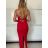 Šaty dlouhé elegantní letní carmen přes prsa dámské (XS/S/M ONE SIZE) ITALSKÁ MÓDA IMM25M34075/DU -   Černá -   S/M