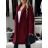 Kabát zimný chlpatý dlhý rukáv dámsky (S/M/L ONE SIZE) TALIANSKA MÓDA IMD25154