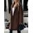 Kabát zimný chlpatý dlhý rukáv dámsky (S/M/L ONE SIZE) TALIANSKA MÓDA IMD25154