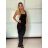 Šaty dlouhé letní elegantní na ramínka dámské (XS/S/M ONE SIZE) ITALSKÁ MÓDA IMM25M33075/DU -   zelená khaki -   S/M