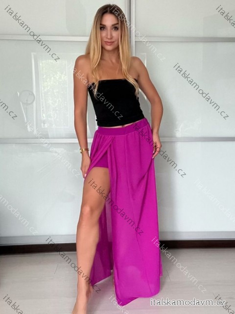 Top tílko bez rukávu dámský (XS/S/M ONE SIZE) IMM25M41873/DU -   Černá -   S/M
