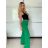 Kalhoty dlouhé letní dámské (S/M/L ONE SIZE) ITALSKÁ MÓDA IMM25M10392/DU -   zelená -   S/M/L