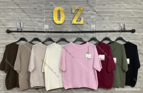 Svetr slabý krátký rukáv dámský (S/M/L ONE SIZE) IMPOZ258001