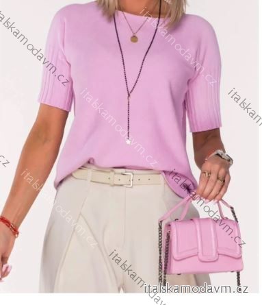 Svetr slabý krátký rukáv dámský (S/M/L ONE SIZE) IMPOZ2585018