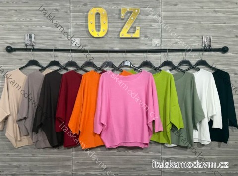 Svetr slabý dlouhý rukáv dámský (S/M/L ONE SIZE) IMPOZ2583752