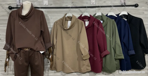 Tunika 3/4 dlhý rukáv dámska (S/M/L ONE SIZE) TALIANSKA MÓDA IMPOZ25HP-25179