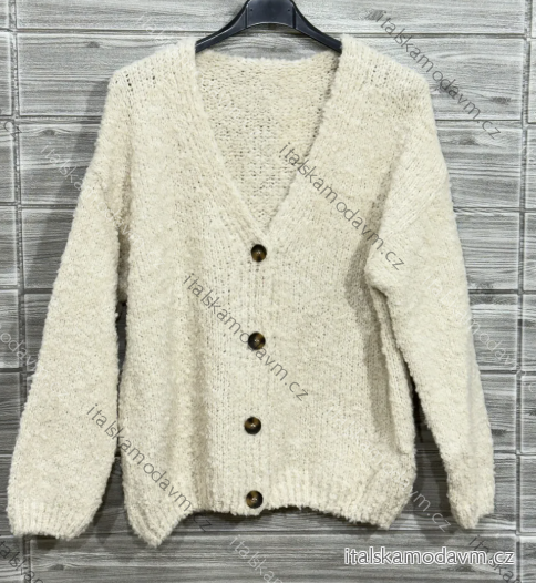 Svetr teplý dlouhý rukáv dámský (S/M/L ONE SIZE) IMPOZ25YNK-84012