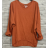 Tunika 3/4 dlouhý rukáv dámská (S/M/L ONE SIZE) ITALSKÁ MÓDA IMPOZ25LV-25395