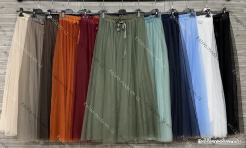 Sukňa dlhá dámska (S/M/L ONE SIZE) TALIANSKA MÓDA IMPOZ25WE-59013