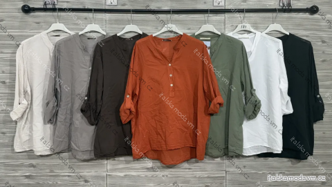 Košile klasik 3/4 dlouhý rukáv dámská (S/M/L ONE SIZE) IMPOZ25AM-3629