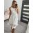 Šaty elegantní letní bez rukávu dámské (S/M/L ONE SIZE) ITALSKÁ MÓDA IM322SIMONE/DR žlutá S/M/L