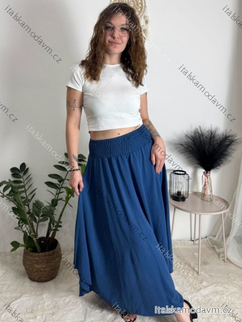 Sukně dlouhá dámská (S/M/L ONE SIZE) ITALSKÁ MÓDA IMD24221