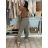 Kalhoty elegantní s páskem dámské  (S/M/L ONE SIZE) ITALSKÁ MÓDA IM425030