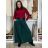 Kalhoty elegantní s páskem dámské LOLA (S/M/L ONE SIZE) ITALSKá MóDA IMSM251150/DU