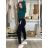Rifle jeans s páskem  MOM FIT dámske nadrozměr (M-3XL) MOON GIRL MA525KF520-2/DU M Černá