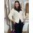 Cardigan krátký na knoflík dlouhý rukáv dámský MERYL (S/M/L ONE SIZE) ITALSKÁ MÓDA IMWGB251111/DU S/M/L sv. béžová