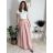 Sukně dlouhá dámská (XS/S/M ONE SIZE) ITALSKÁ MÓDA IMWB251269 bílá XS/S/M