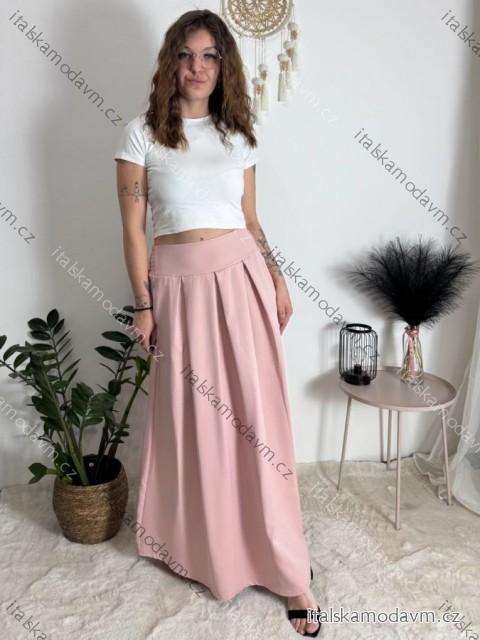 Sukně dlouhá dámská (XS/S/M ONE SIZE) ITALSKÁ MÓDA IMWB251269